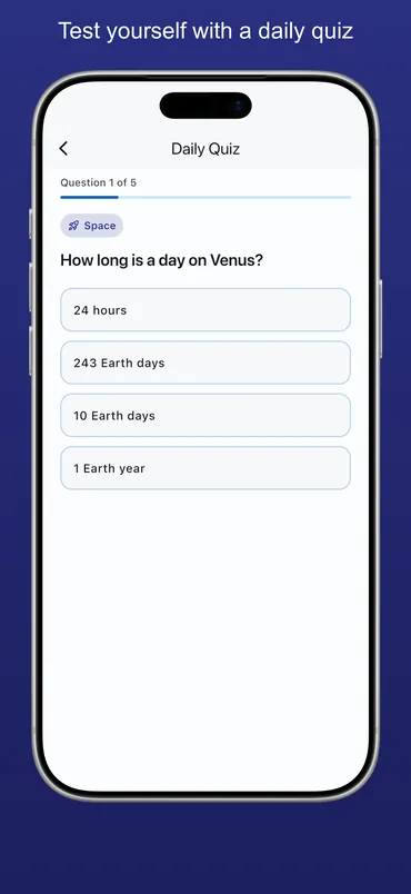 The Daily Quiz: ten questions, a coin for each one right
